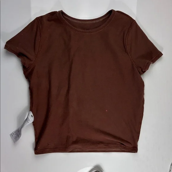 Hollister baby tee brown - Picture 5 of 8
